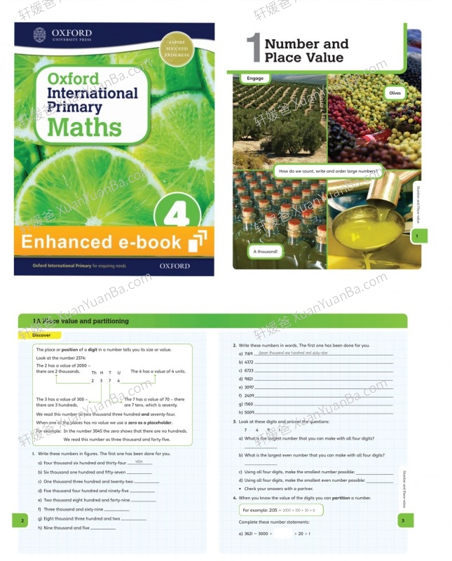 《International Primary Maths》牛津国际小学数学教材音频视频高清PDF百度云网盘下载