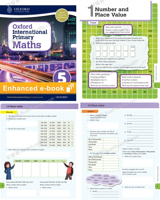 《International Primary Maths》牛津国际小学数学教材音频视频高清PDF百度云网盘下载