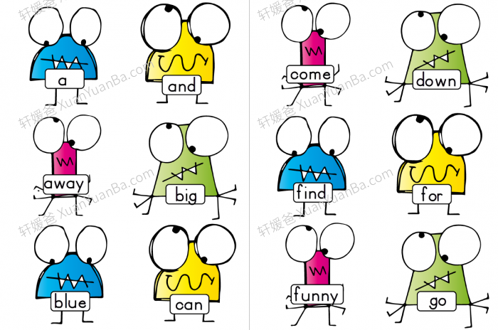 《Sight Word Bug Splat》高频词小游戏打蚊子