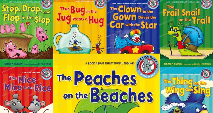 《Sounds Like Reading》7册自然拼读押韵词英文绘本PDF 百度云网盘下载