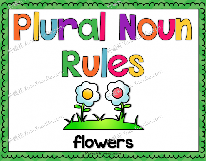 《TPT Grammar Posters 超棒的语法海报7册》PDF 百度云网盘下载