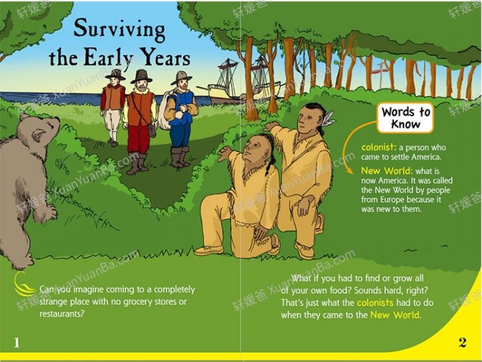 《Colonial》8本殖民地文化英语读物绘本高清PDF 百度云网盘下载