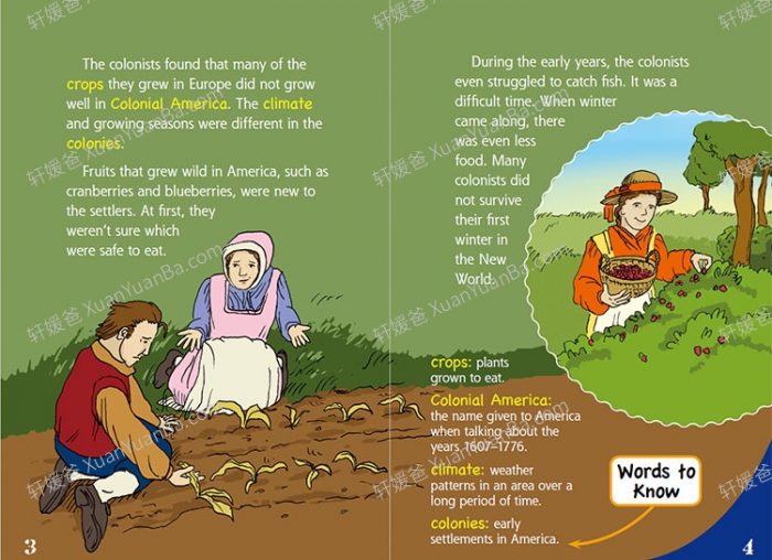 《Colonial》8本殖民地文化英语读物绘本高清PDF 百度云网盘下载