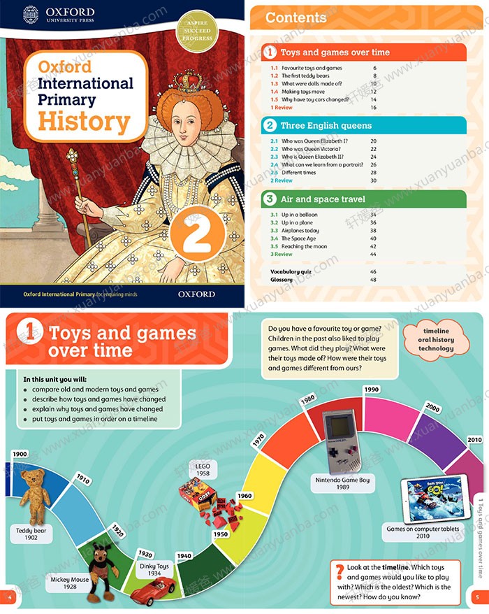 《International Primary History》牛津国际小学历史教材G1-G6 百度云网盘下载