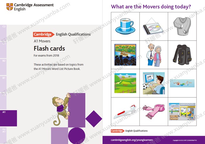 《YLE》剑桥少儿英语真题训练书全3册 PDF 百度云网盘下载