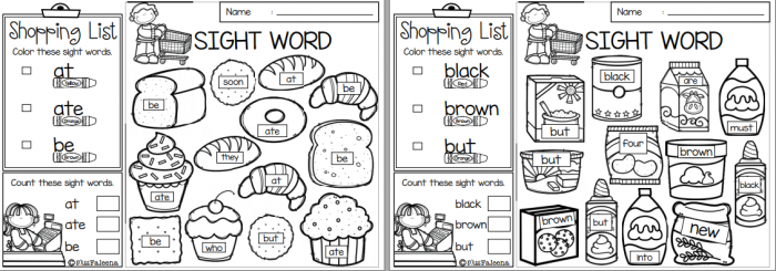 《Sight Word Shop》高频词购物涂色4册练习册 百度云网盘下载