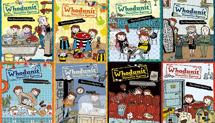 《The Whodunit Detective Agency》拉塞玛娅侦探所儿童侦探小说全套8册PDF 百度云网盘下载