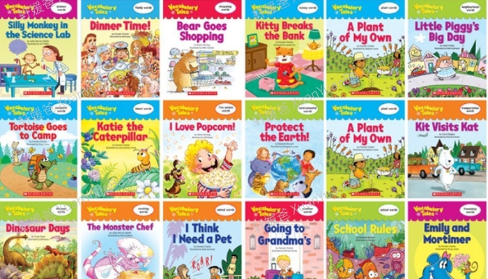 《Sight Word Tales》学乐高频词25册PDF+MP3音频 百度云网盘下载