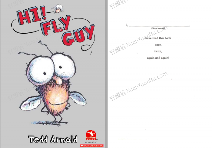 《Fly Guy》苍蝇小子有声绘本桥梁书全15册PDF百度云网盘下载