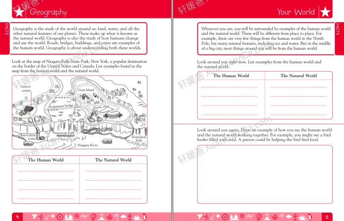 《DK地理练习册》提高三年级学生的地理技能高清PDF 百度云网盘下载