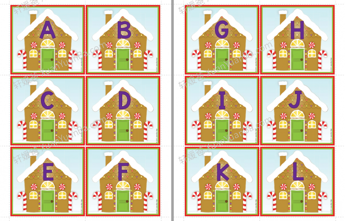 《ALPHABET CARD GAMESE》 字母学习英语资源包PDF 百度云网盘下载