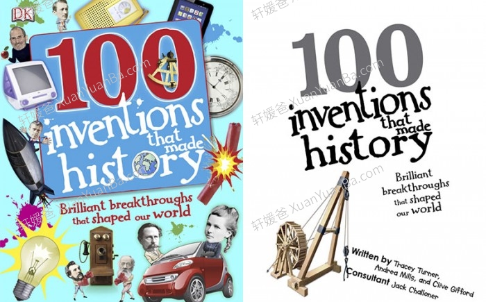 《100 in History》DK历史人物事事件发明5册儿童杂志PDF 百度云网盘下载