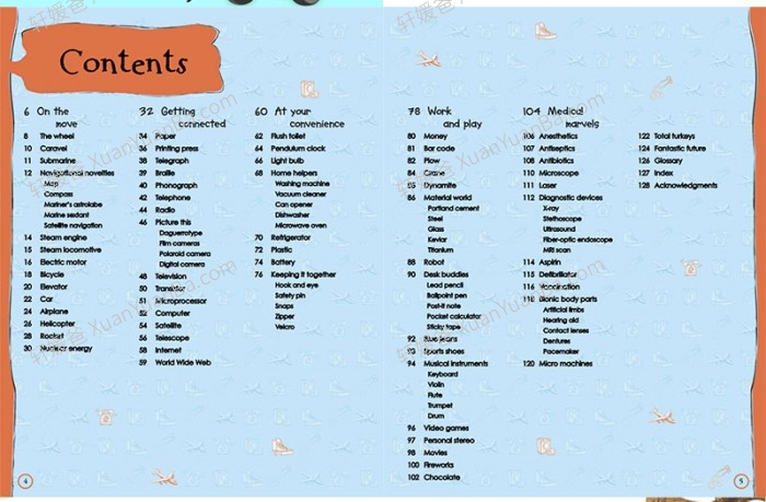 《100 in History》DK历史人物事事件发明5册儿童杂志PDF 百度云网盘下载