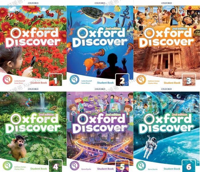 《Oxford Discover G1-G6》牛津金奖少儿英语教材第二版 PDF 百度云网盘下载