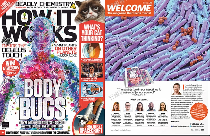 《How It Works 2014-2022杂志合集》青少年万物科普科学英语阅读杂志PDF 百度云网盘下载