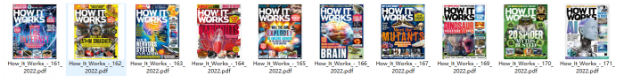 《How It Works 2014-2022杂志合集》青少年万物科普科学英语阅读杂志PDF 百度云网盘下载