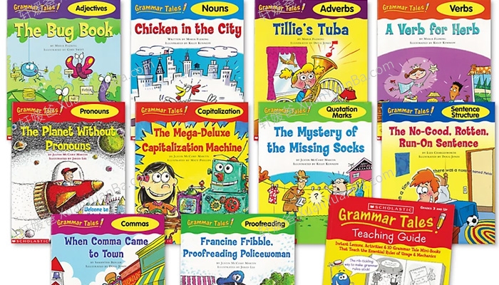 《Grammar Tales》学乐Grammar Tales语法练习册11本 PDF百度云网盘下载