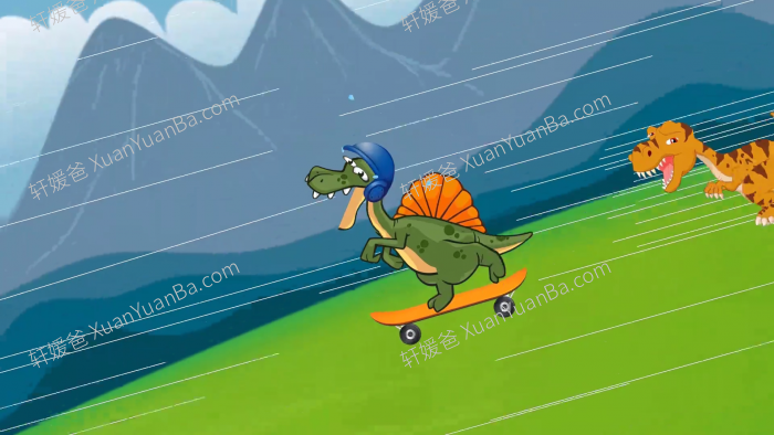 《Dinosaur World》恐龙世界第一季152集儿童益智动画片MP4视频 百度云网盘下载