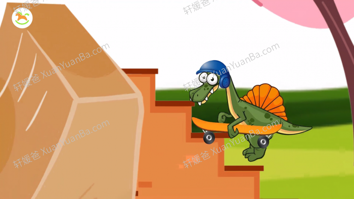 《Dinosaur World》恐龙世界第一季152集儿童益智动画片MP4视频 百度云网盘下载