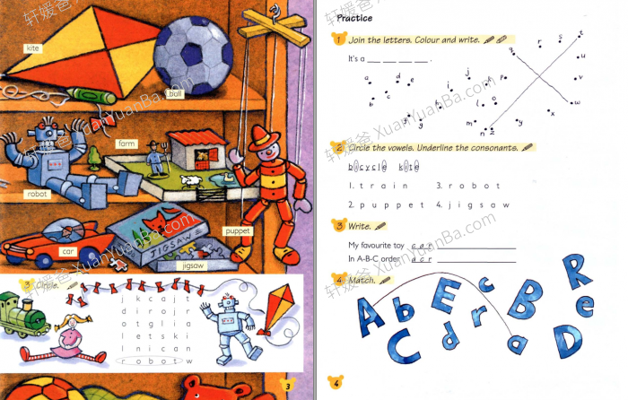 《Picture Grammar for Children》海尼曼少儿小学语法教材starter-1-4 PDF百度云网盘下载