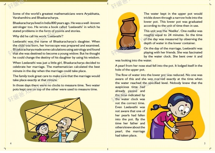 《Happy Maths 》快乐数学全4册通过英语小故事学习数学PDF 百度网盘下载