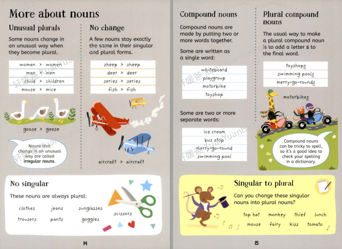 《First Illustrated Grammar and Punctuation》图解语法和标点符号PDF 百度云网盘下载