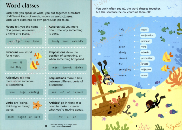 《First Illustrated Grammar and Punctuation》图解语法和标点符号PDF 百度云网盘下载