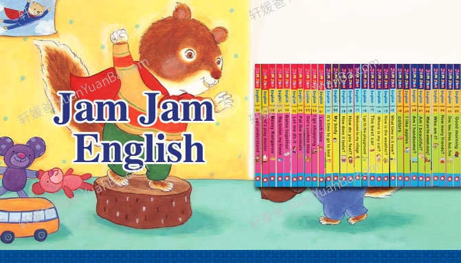 《Jam Jam English》果酱英语视频+音频+精读+教案 百度网盘下载