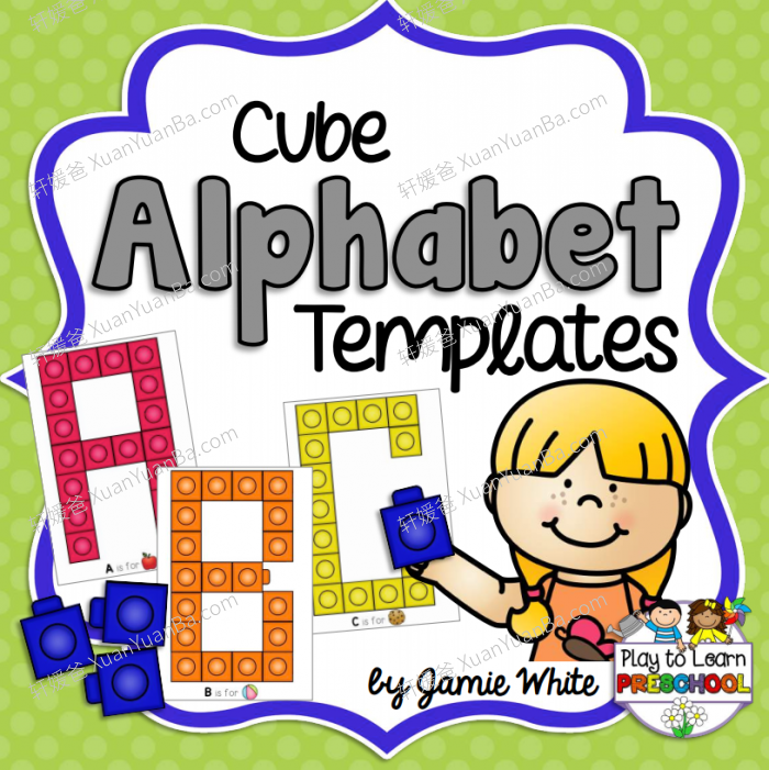 《Alphabet Centers》六册英文字母闪卡幼小启蒙学习包 百度云网盘下载