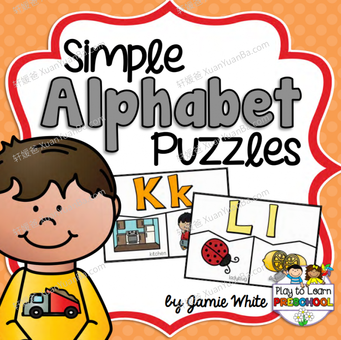 《Alphabet Centers》六册英文字母闪卡幼小启蒙学习包 百度云网盘下载