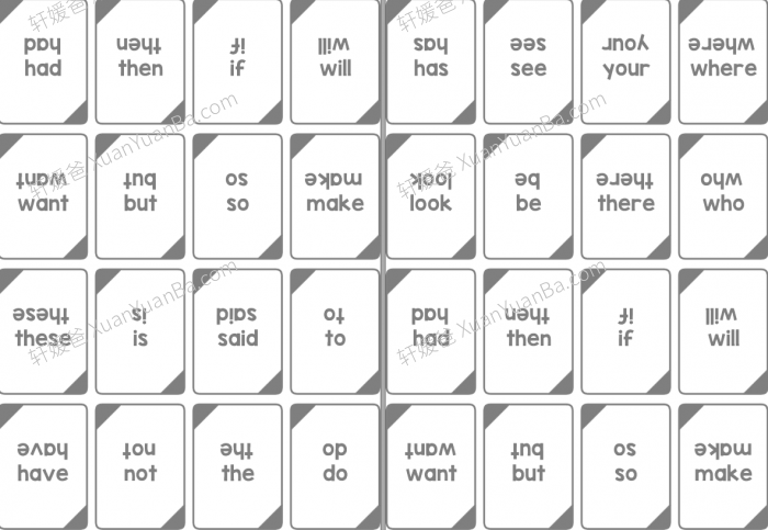 《Sight Word Activities Game》英文高频词游戏12套 PDF 百度云网盘下载