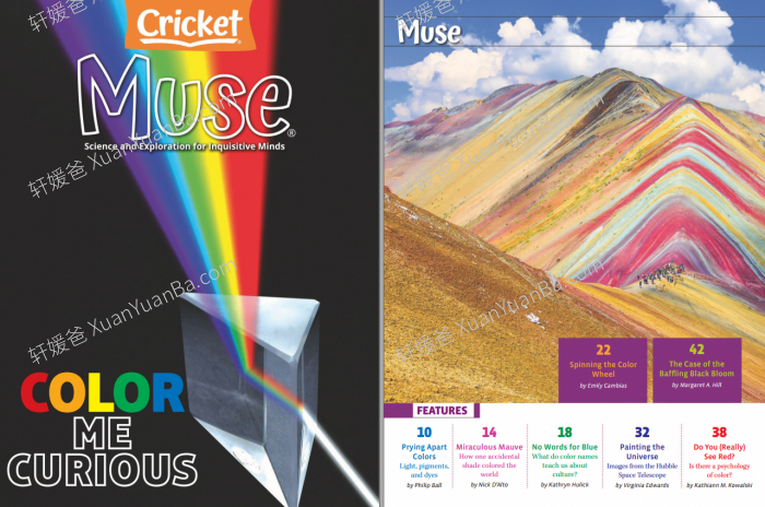 《Muse》缪斯2016-2021年9-14岁儿童自然科学英语杂志PDF 百度云网盘下载