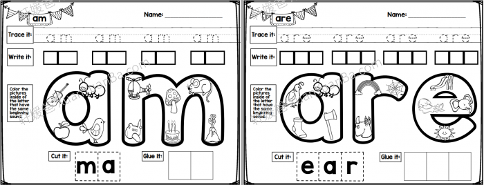 《Sight Word Practice Pages-2》高频词综合英文练习册2册PDF 百度云网盘下载