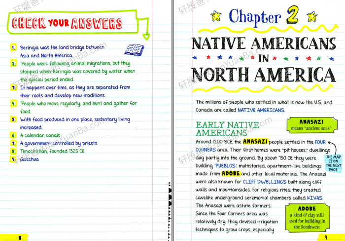 《Everything You Need to Ace》十册美国少年学霸超级笔记PDF 百度云网盘下载