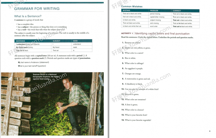《Great Writing Foundation-Level5》国家地理大写作教材第五版学生答案PDF 百度云网盘下载