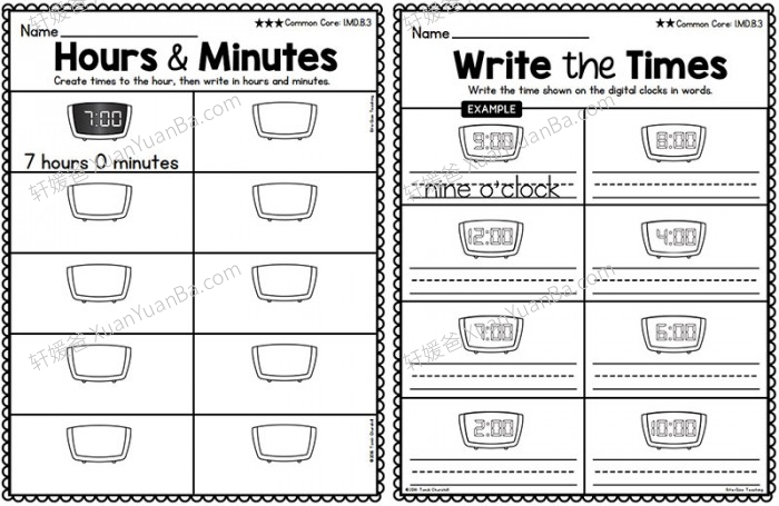 《First Grade Math WORKSHE》数学启蒙练习册四册练习册PDF 百度云网盘下载