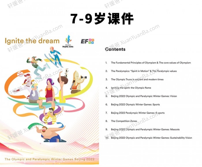 《2022冬季奥运会》手抄报+课件+素材包 百度云网盘下载
