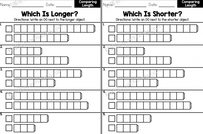 《Math Measurement Workbook》关于长度测量的专项练习册PDF 百度云网盘下载
