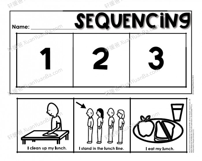 《英文排序 Sequencing Bundle》11个主题英文手工排序练习PDF 百度云网盘下载