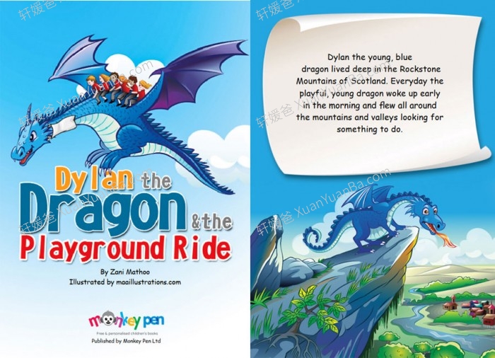 《英文绘本阅读合集 Monkey Pen》50本高清儿童英文读物PDF 百度云网盘下载