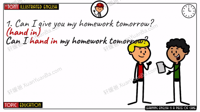 《illustrated Phrasal Verbs》22集图解短语动词视频课程MP4 百度云网盘下载