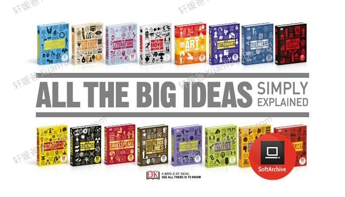 《Big Ideas Simply Explained》26册人类的思想百科科普多主题英文绘本杂志PDF 百度云网盘下载