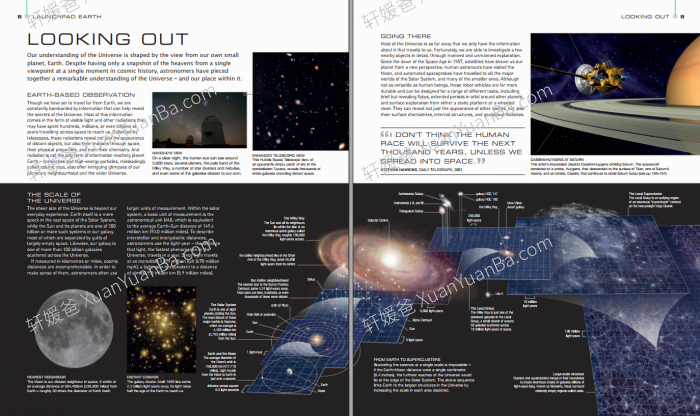 《太空站 Space Carole Stott》宇宙太空知识认知性泛图鉴PDF 百度云网盘下载