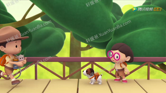 《动物小游侠 Leo The Wildlife Ranger》全60集探索类动画片MP4视频 百度网盘下载