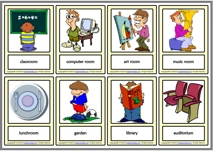 《School Teacher》7份学校主题词汇相关练习纸PDF 百度云网盘下载