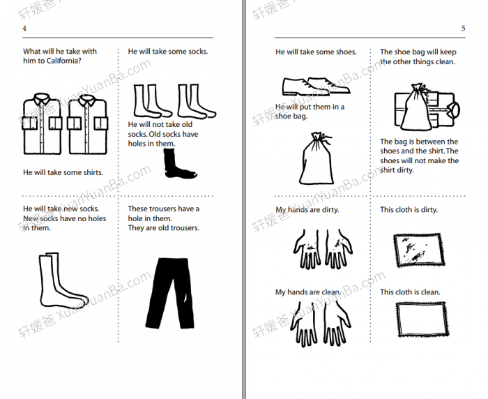 《看图学英语 English Through Pictures L1-L3》图解英语英文教材PDF+MP3音频 百度网盘下载