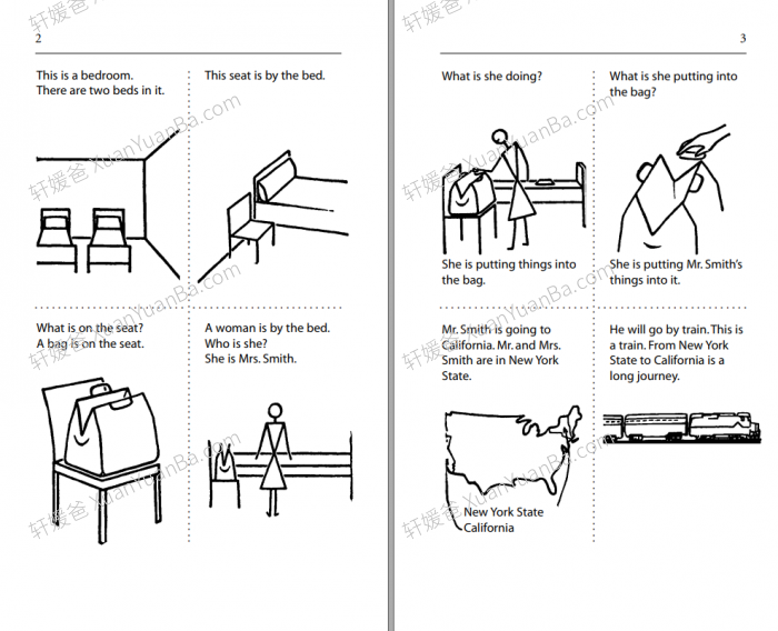 《看图学英语 English Through Pictures L1-L3》图解英语英文教材PDF+MP3音频 百度网盘下载