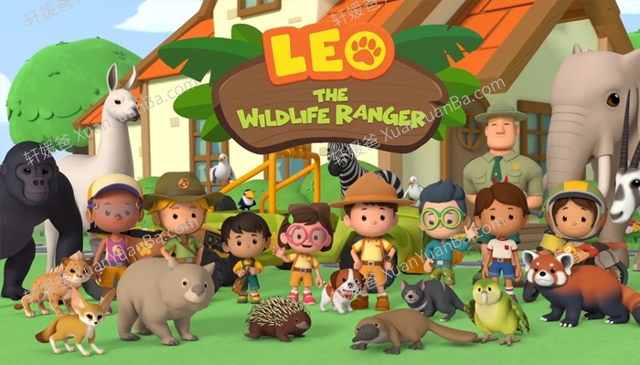 《动物小游侠 Leo The Wildlife Ranger》全60集探索类动画片MP4视频 百度网盘下载