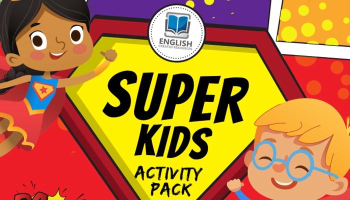 《超级英雄主题练习Super Kids》英文家庭作业纸 PDF 百度网盘下载