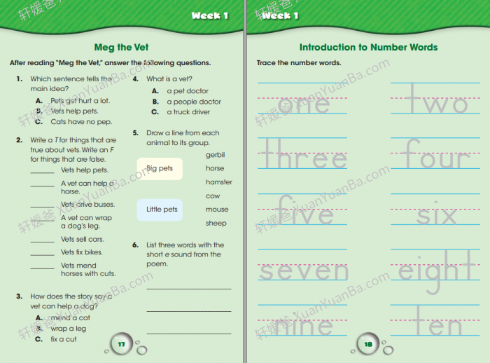 《Summer Splash Learning Activities GK-G6》暑假小学数学主题英文练习册含答案 百度云网盘下载